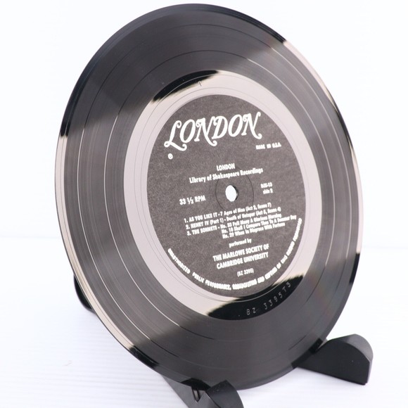 London Library of Shakespeare Recordings Macbeth Hamlet 33 rpm 7" Record DJX-13 - Picture 16 of 16